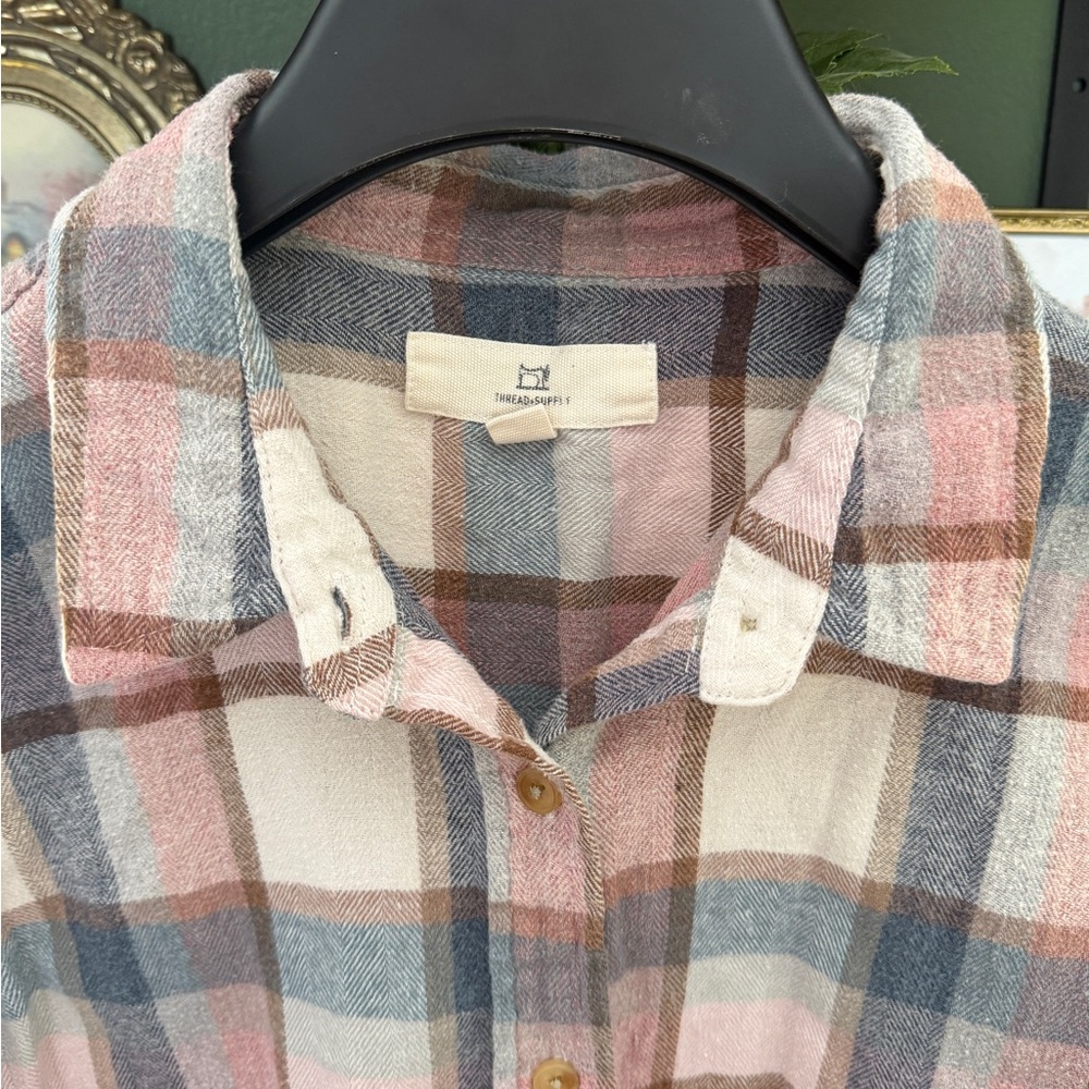 Thread & Supply Multicolor Plaid Shirt